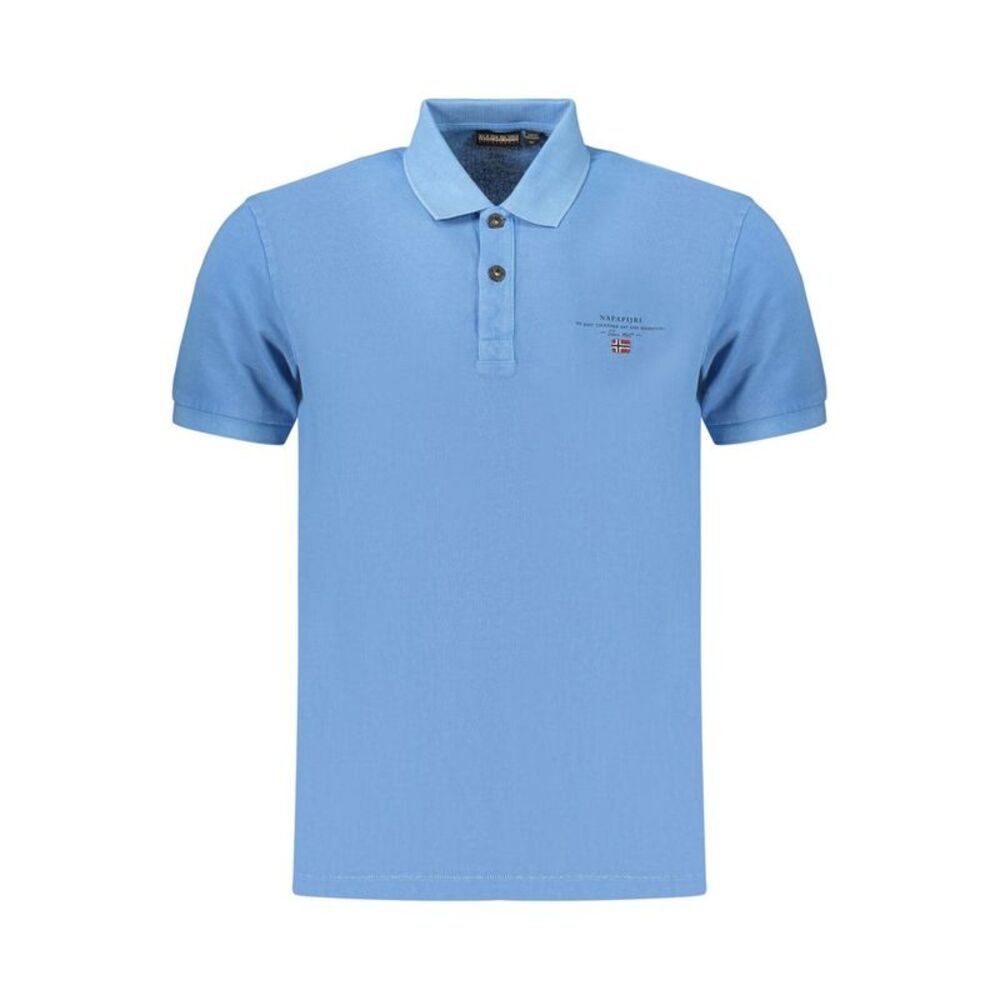 Napapijri Azzurro Cotton Men's Men's Polo
